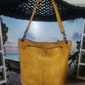 HARBOUR 2ND Mustard Shoulder Bag